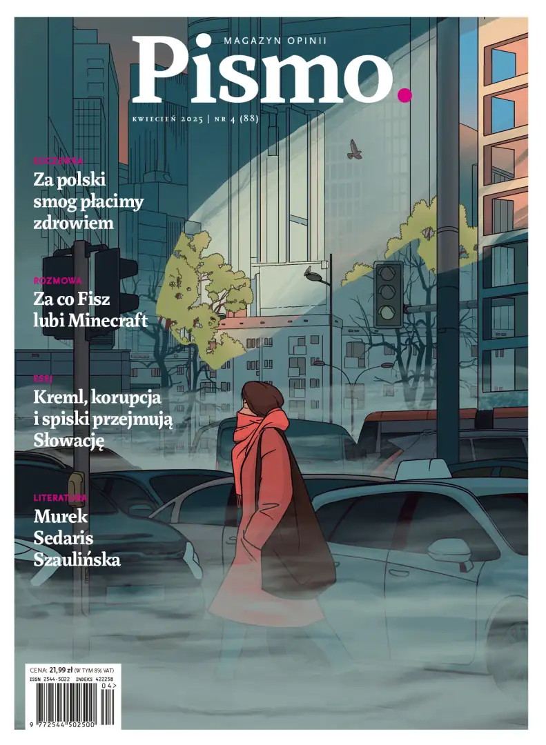 Cover illustration for Pismo magazine, april issue