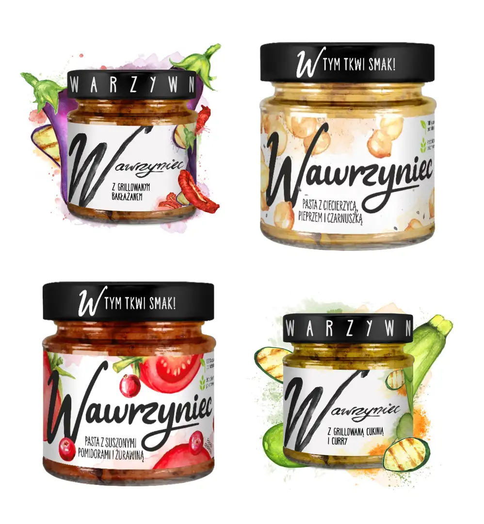Branding illustrations for Wawrzyniec spreads