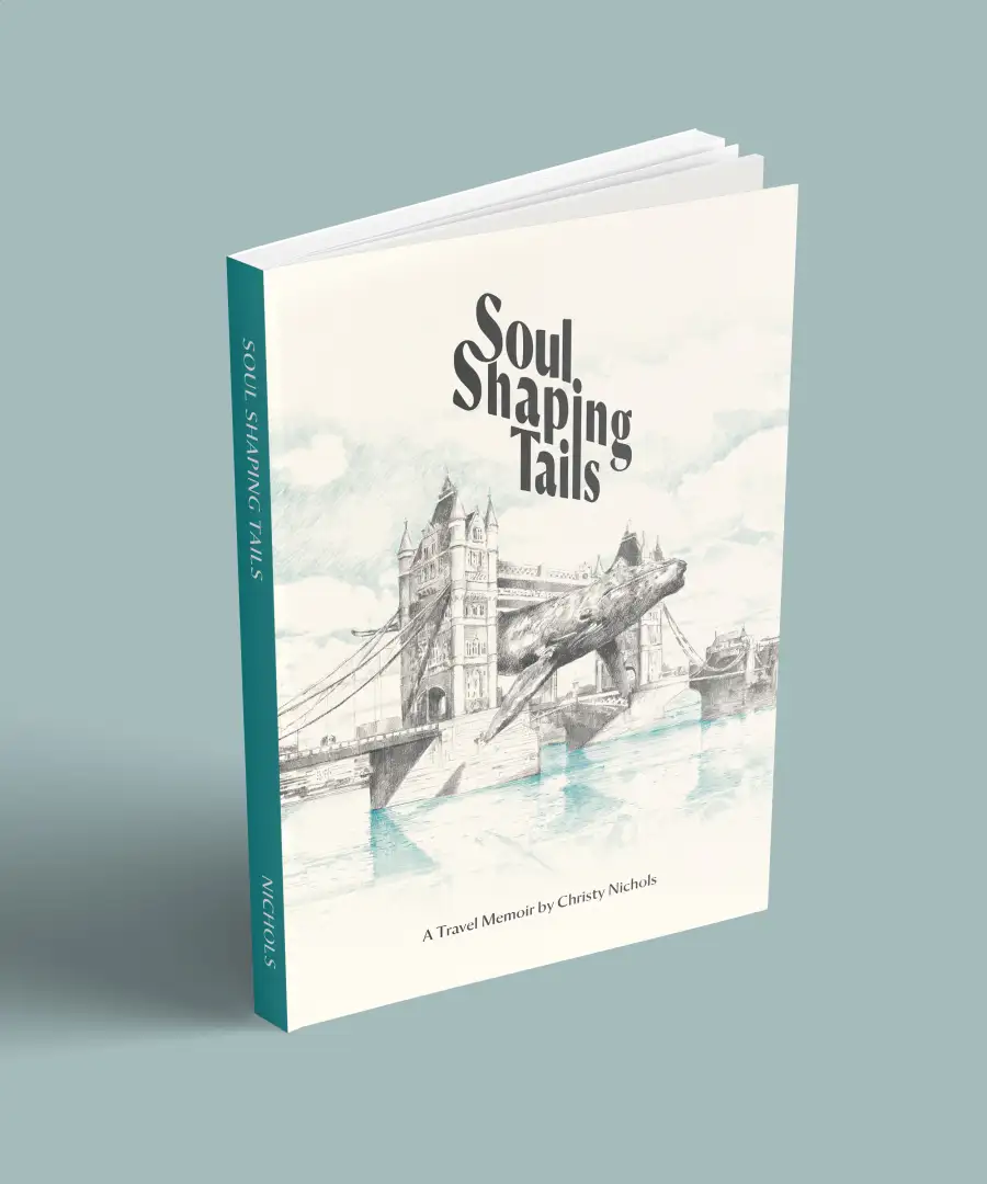 Series of pencil drawn illustrations for Soul Shaping Tails by Christy Nichols travel memoir.